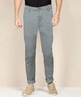 Ds2 Dull M Green Slim Fit Stretch Pant - Jaguar
