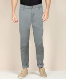 Ds2 Dull M Green Slim Fit Stretch Pant - Jaguar