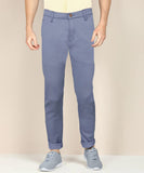 Ds2 M Blue Slim Fit Stretch Pant - Jaguar