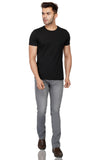 Grey Stretch Denim