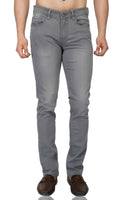 Grey Stretch Denim