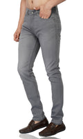 Grey Stretch Denim