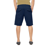 Uber Dark Slate Blue Meerut Shorts For Men (Regular Fit)