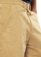 Uber Khaki Meerut Shorts For Men (Regular Fit)