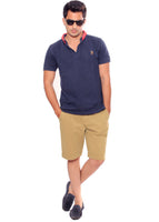 Uber Khaki Meerut Shorts For Men (Regular Fit)