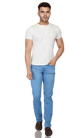 Light Blue Whisker Stretch Denim
