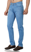 Light Blue Whisker Stretch Denim
