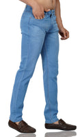 Light Blue Whisker Stretch Denim