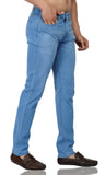 Light Blue Whisker Stretch Denim