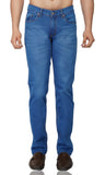 Medium Blue Whisker Stretch Denim