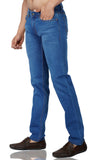 Medium Blue Whisker Stretch Denim