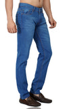 Medium Blue Whisker Stretch Denim