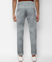 Dull M Green Slim Fit Stretch Pant - Jaguar