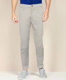 Lt Silver Slim Fit Stretch Pant - Jaguar