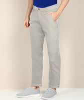 Lt Silver Slim Fit Stretch Pant - Jaguar