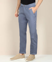 M Blue Slim Fit Stretch Pant - Jaguar