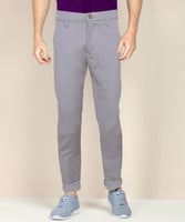M Grey Slim Fit Stretch Pant - Jaguar