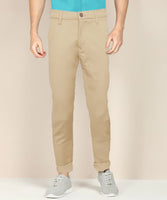 Khaki Slim Fit Stretch Pant - Jaguar