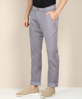 DS1 M Grey Slim Fit Stretch Pant - Jaguar