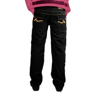Uber Black Bonded Trouser For Men (Regular Fit)