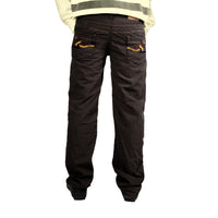 Coffee Brown Bonded Trouser For Men (Regular Fit)