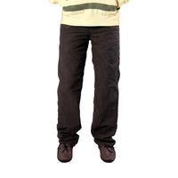 Coffee Brown Bonded Trouser For Men (Regular Fit)