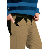 Peru Black Cat Bonded Trouser For Men (Regular Fit)