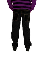 Coal Black Bonded Trouser