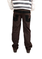 Roasted Coffee Brown Bonded Trouser