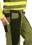Soil Khaki Green Bonded Trouser