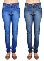Shaded Blue And Dimblue Jeans