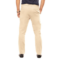 Khaki Slim Fit Stretch Pant - Sleek