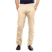 Khaki Slim Fit Stretch Pant - Sleek