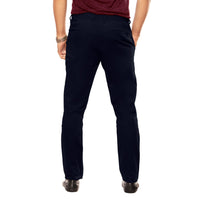 Navy Casual Trouser (Stretch) - Sleek