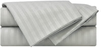 Super King Silver Bedsheet with 4 Pillow Covers