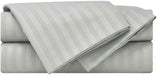 Super King Silver Bedsheet with 4 Pillow Covers