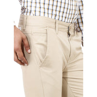 Uber Whitesmoke Rocky Trouser For men (Slim Fit)