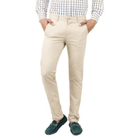Uber Whitesmoke Rocky Trouser For men (Slim Fit)