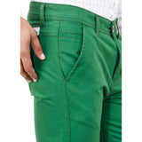 Green Slim Fit Rocky Trouser