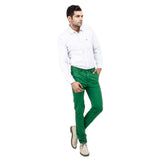 Green Slim Fit Rocky Trouser