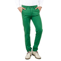 Green Slim Fit Rocky Trouser