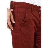 Maroon Rocky Trouser