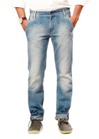 Light Steel Blue Rocky Trouser