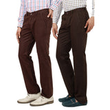 Coffe Brown + Pure Brown Chinos Combo