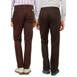 Coffe Brown + Pure Brown Chinos Combo