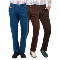 Teal Sienna Khaki chinos for men