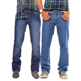 High Waist Denim Jeans Regular Fit (Pack of 2)