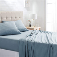 Super King Teal Bedsheet with 4 Pillow Covers