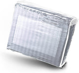 Super King Silver Bedsheet with 4 Pillow Covers