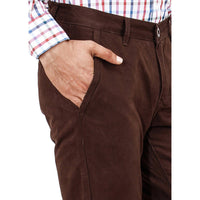 Regular Fit Brown Trouser